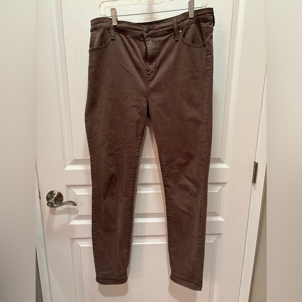 Buffalo Brown Skinny Pants - Size 12